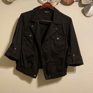 CHARLOTTE RUSSE.     Black jacket.  Size 1X